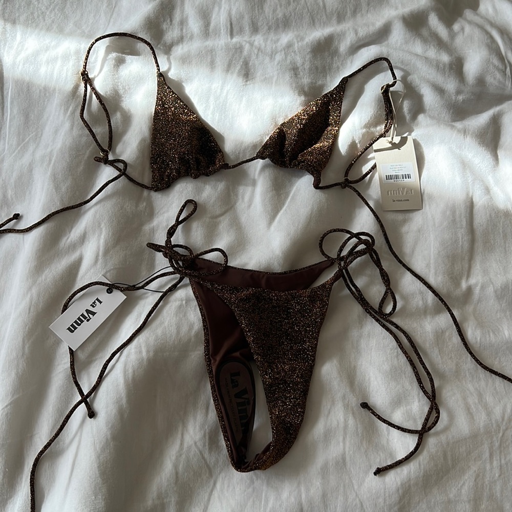 La Vinn Brown Bowie Swimsuit